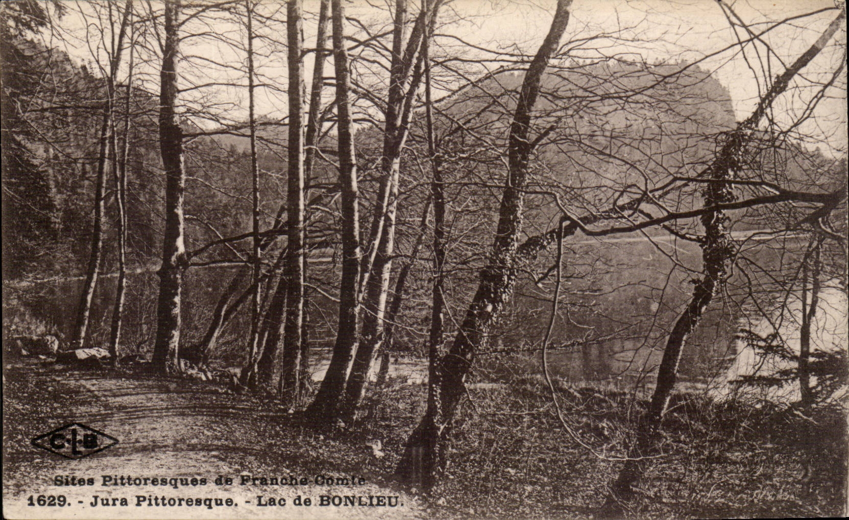 Lac de Bonlieu — Jura pittoresque — Sites Pittoresques de Franche-Comté, n°1629
