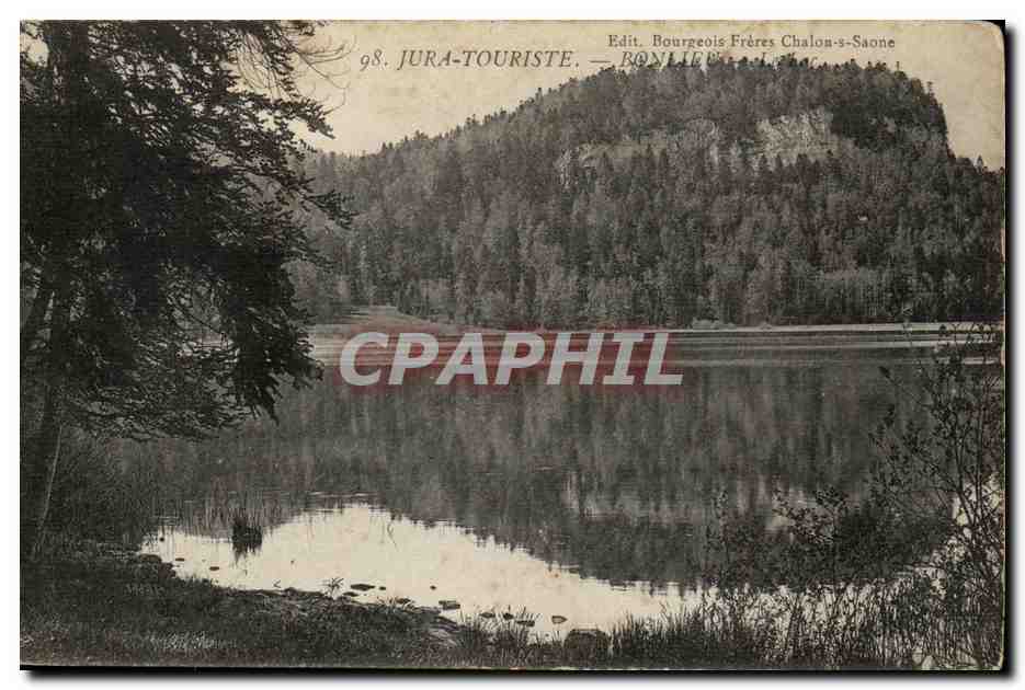 Jura-Touriste- Bonlieu-Bords du Lac -CPA