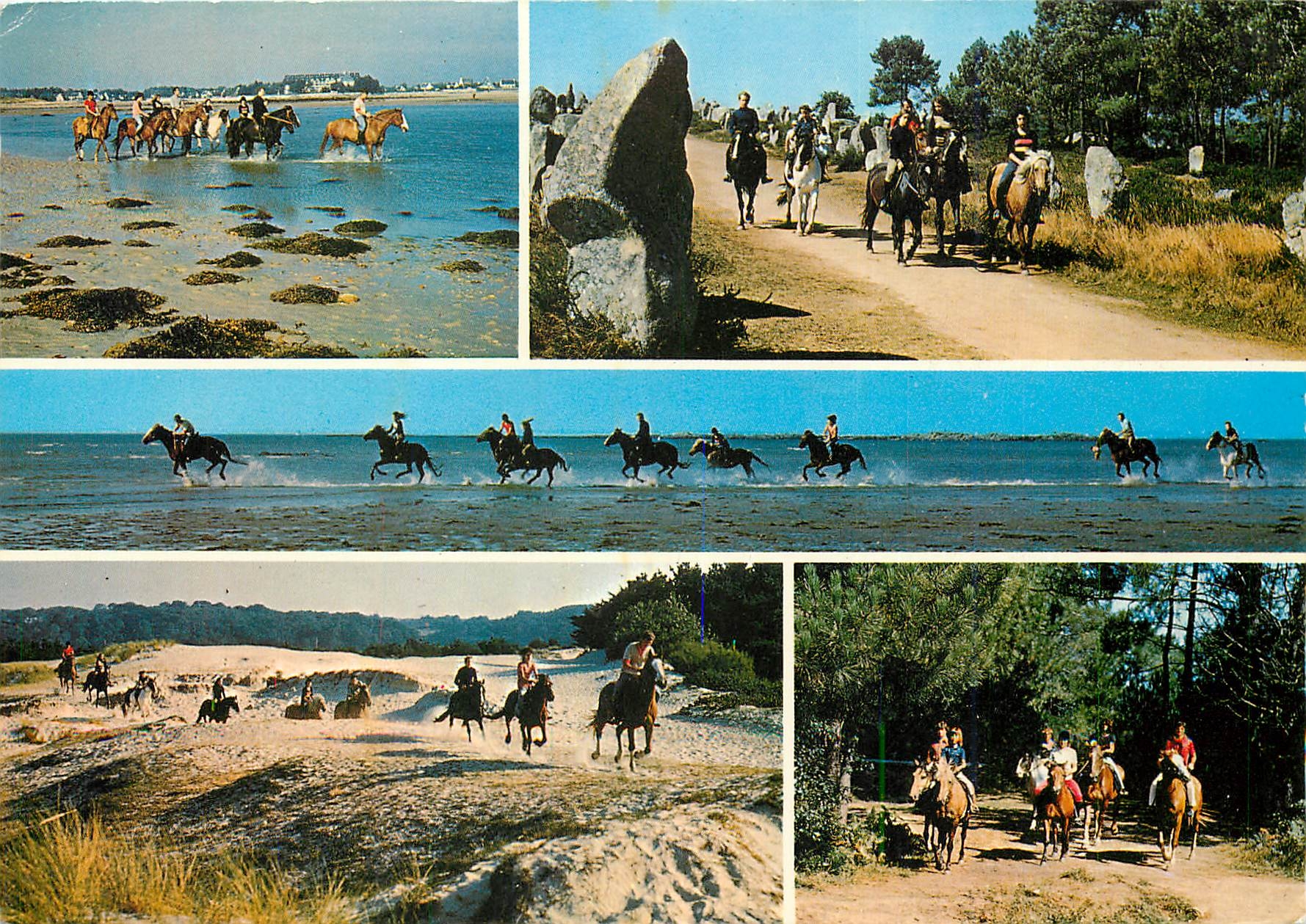 CPM En Bretagne Equitation 