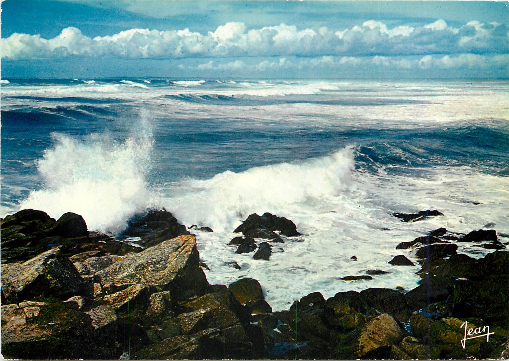 CPM Tempete sur la cote 