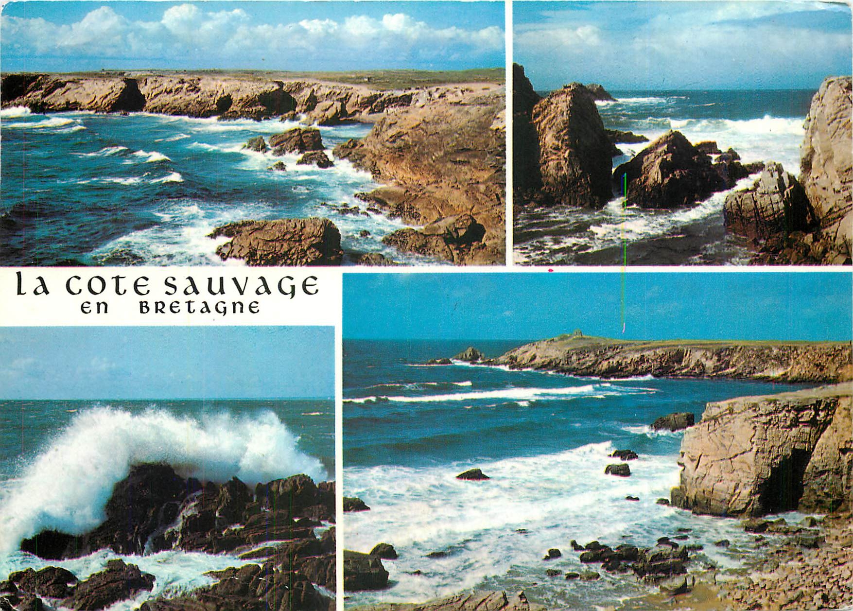 CPM La Cote Sauvage en Bretagne 