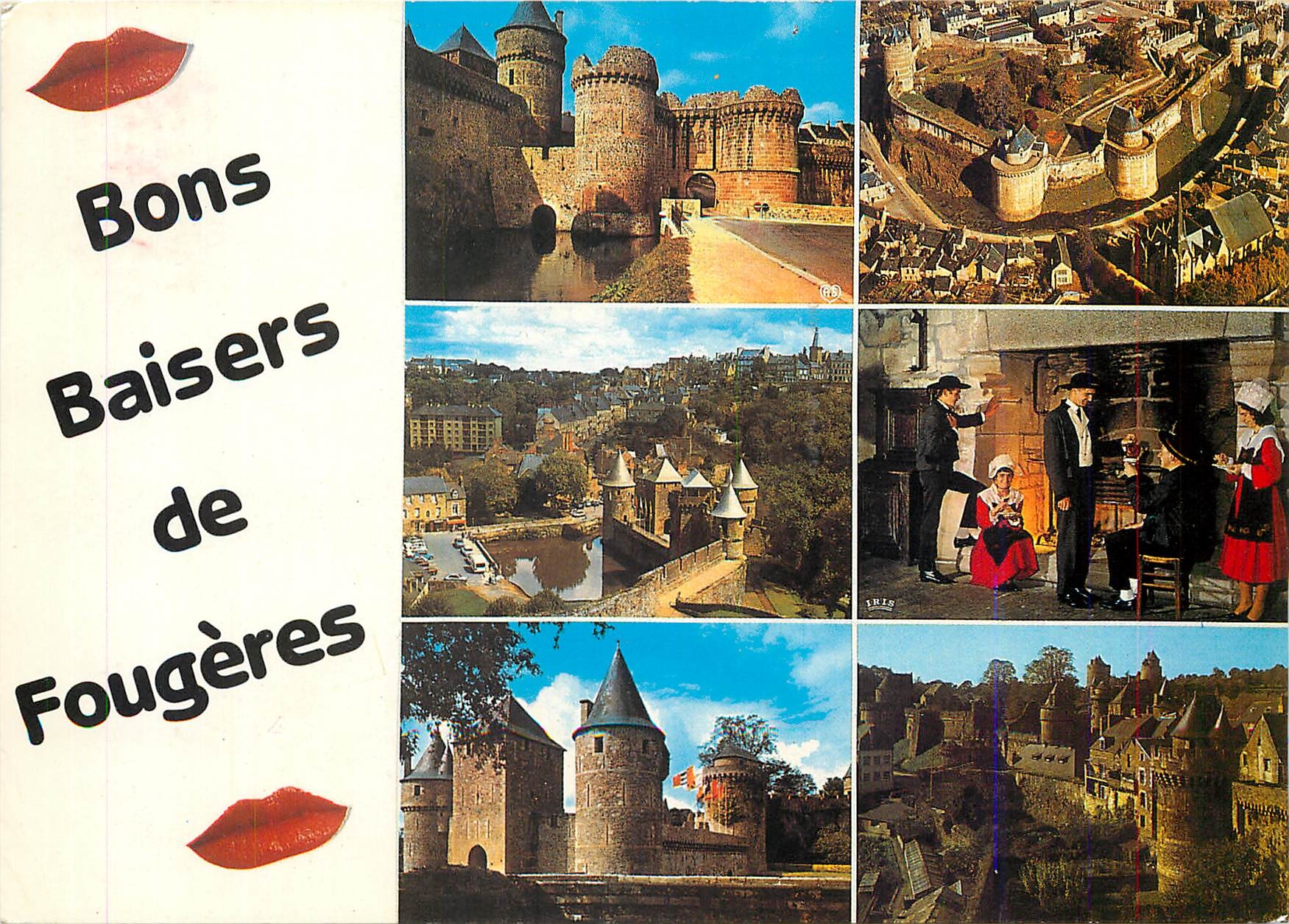 CPM Fougeres Ille et Vilaine Le Chateau feodal 