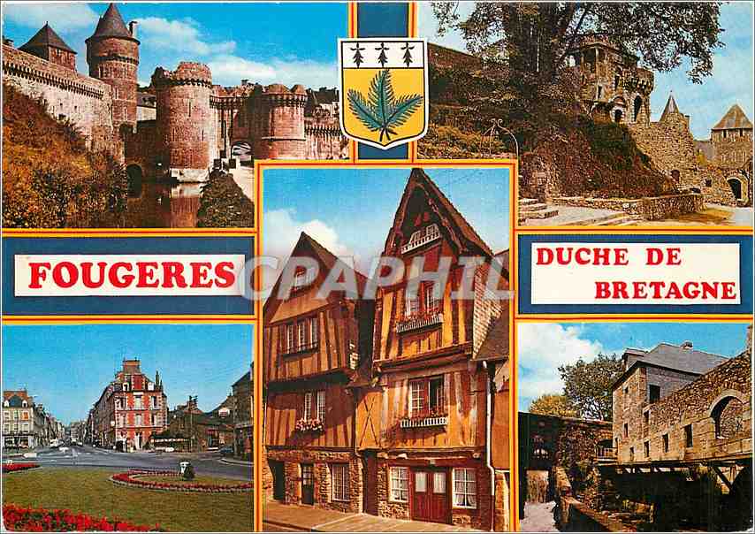 CPM Fougeres Duche de Bretagne 
