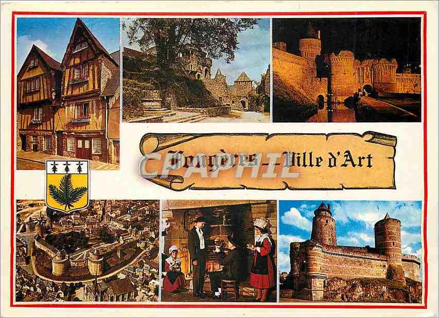 CPM Fougeres Ville d'Art 