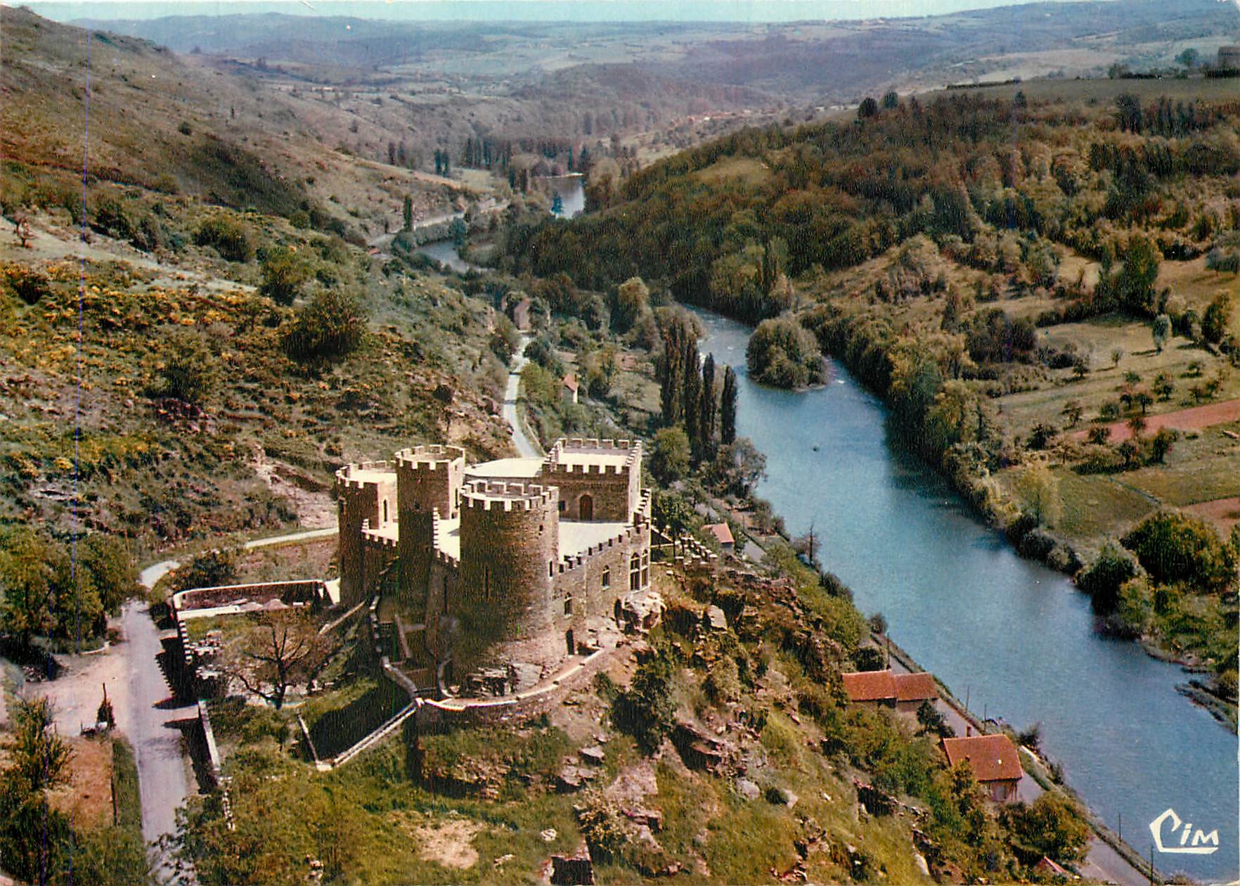 CPM Vallee de la Sioule Allier Chateau Feodal de Chouvigny 