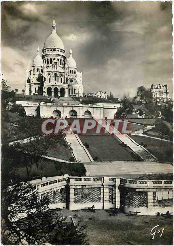 CPM Paris et ses Merveilles basilique du Sacre Coeur a Montmartre 