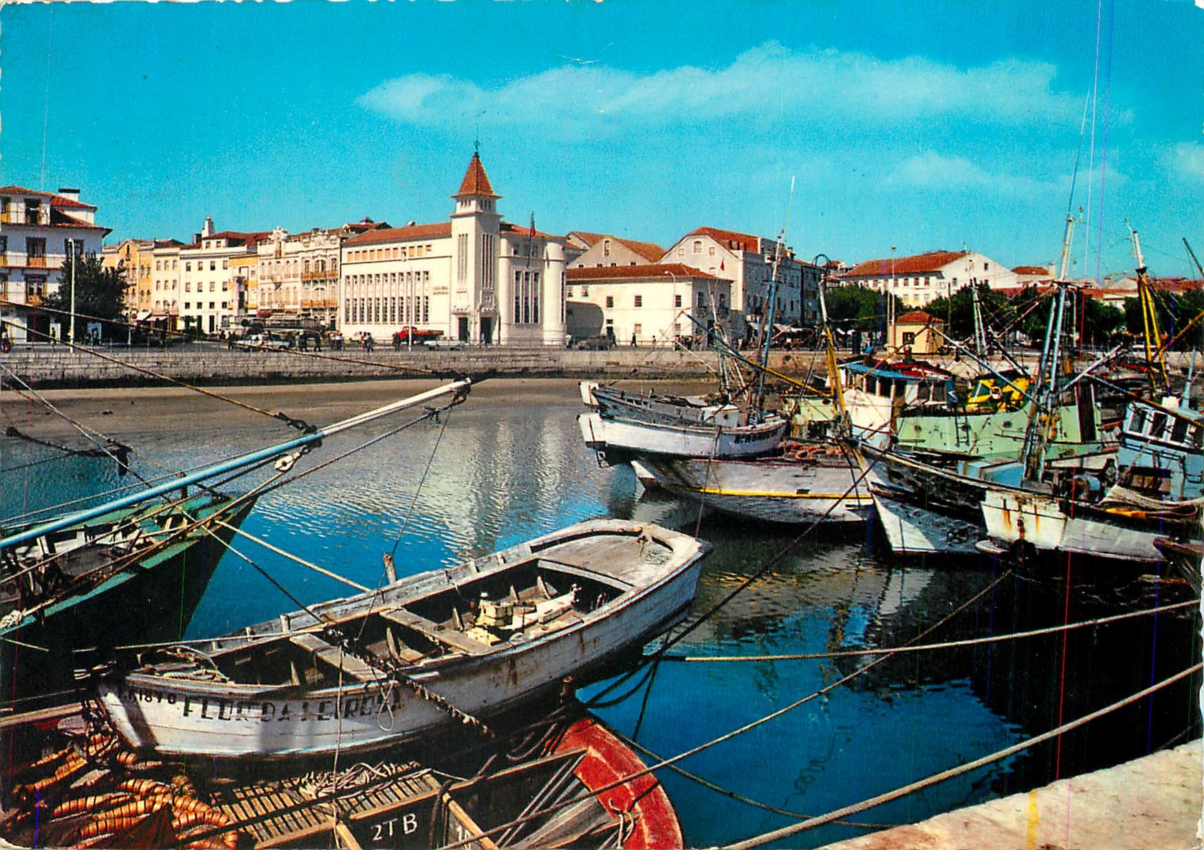 CPM Figueira da Foz Portugal Un Aspect du Bassin 