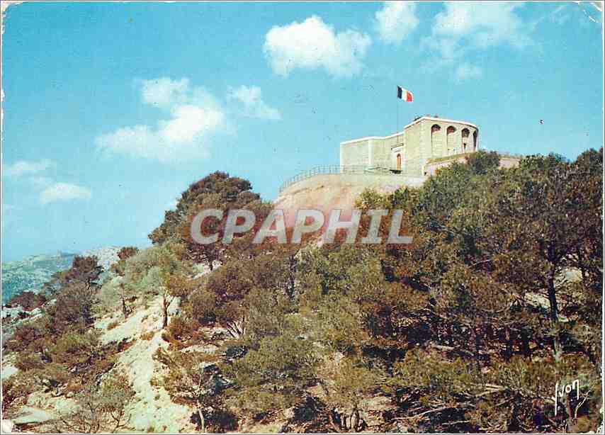 CPM La Cote d'Azur miracle de la nature Le Mont Faron Var la Tour Beaumont 
