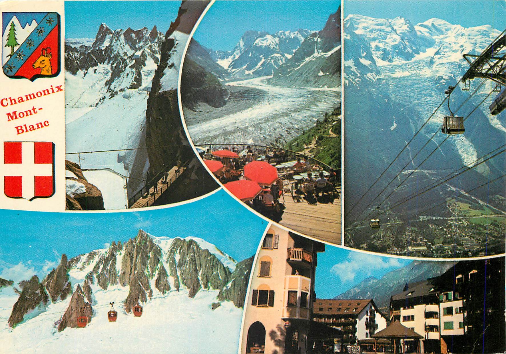 CPM Chamonix Mont Blanc Haute Savoie et le Massif du Mont Blanc 