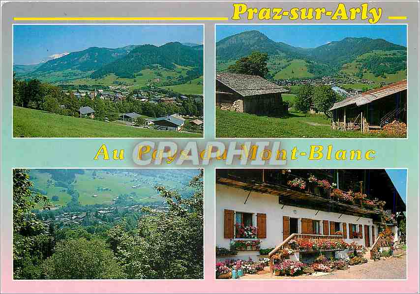 CPM Praz sur Arly Au Pays du Mont Blanc 