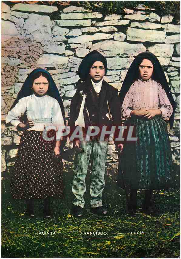 CPM Fatima Les Bergers a qui Notre Dame apparut 