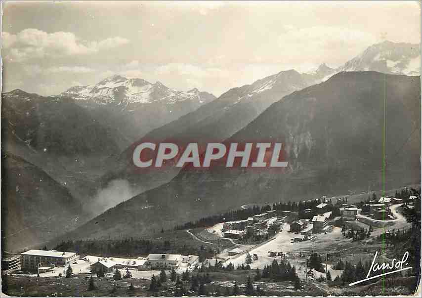 CPM Courchevel Savoie Vue generale le Massif de Bellecote et le Grand Bee 