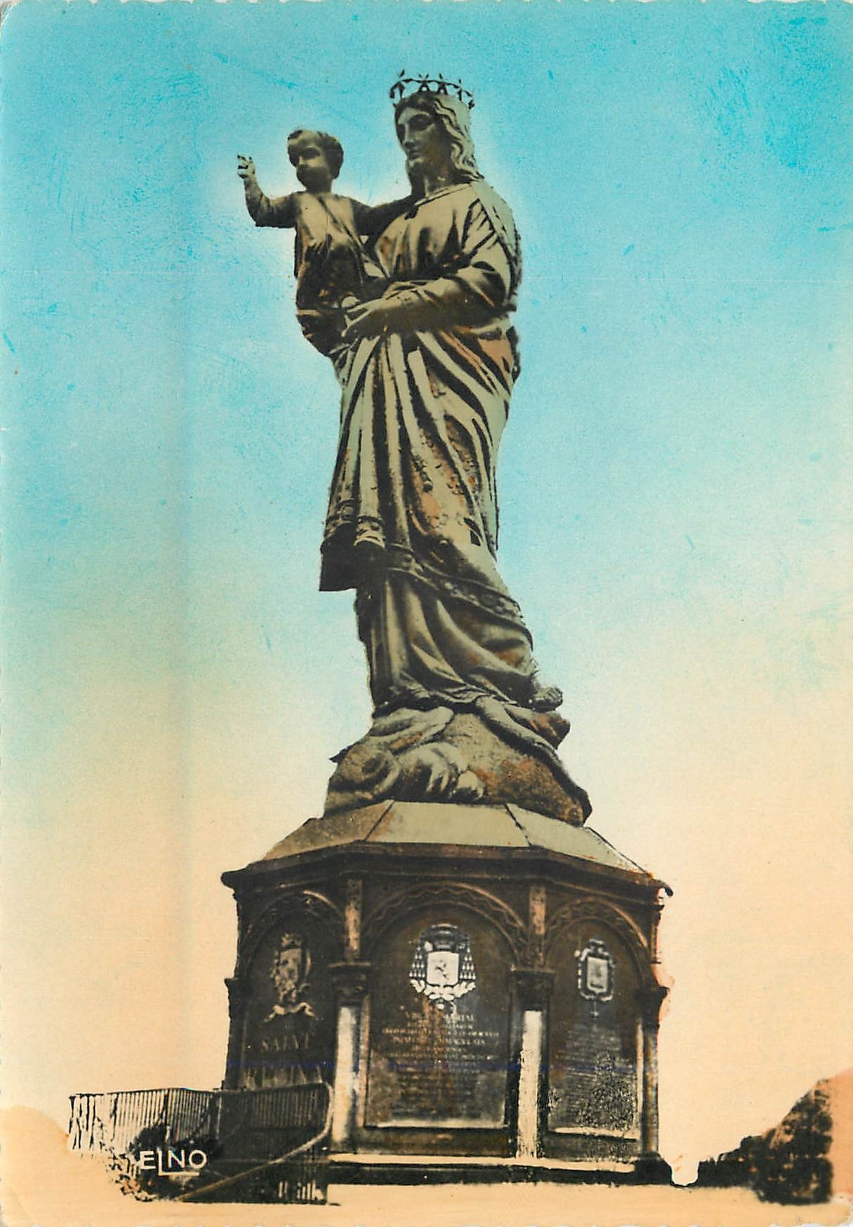 Statue de Notre-Dame du Puy-en-Velay — éditeur Margerit & Blond, n°46