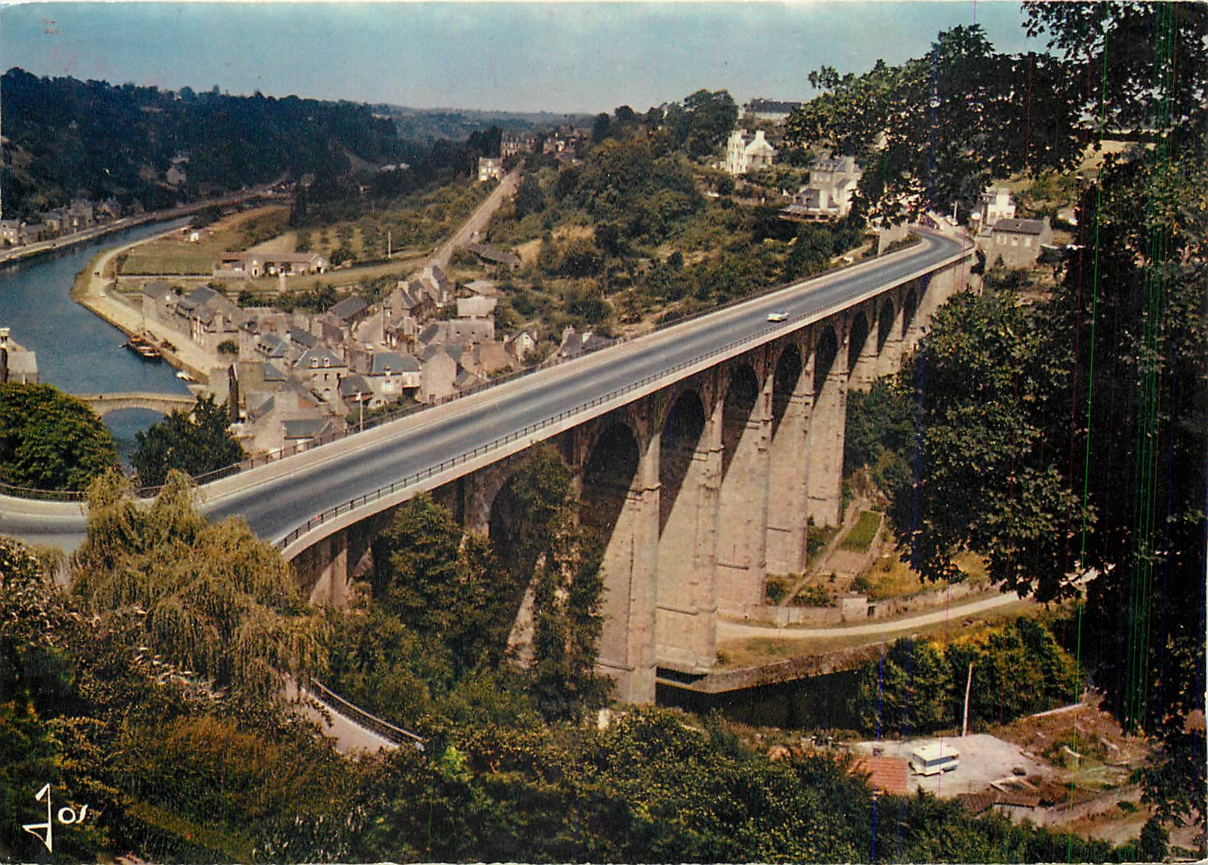 CPM Dinan Le Viaduc et la Vallee de la Rance 