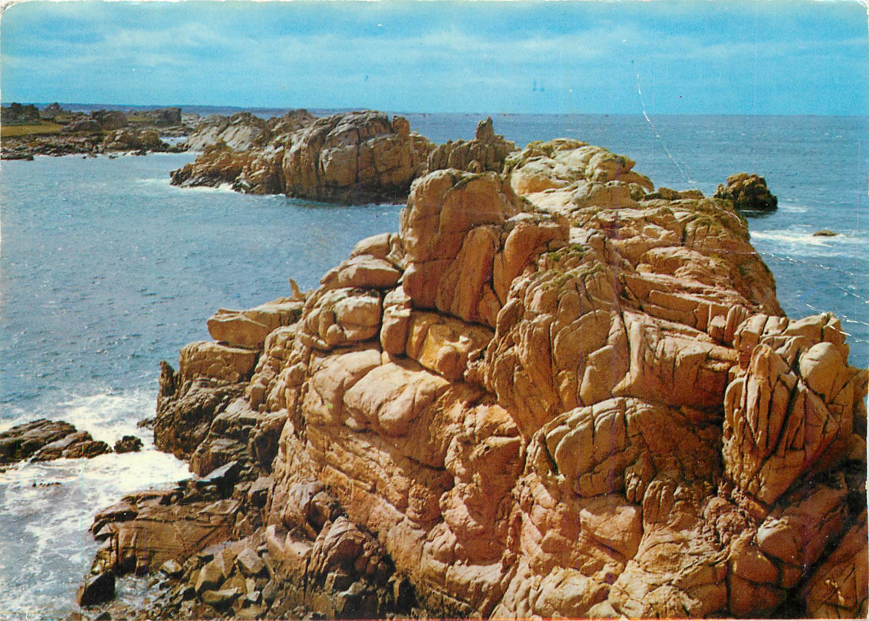 CPM Ile de Brehat C du N L'Ile des fleurs et des Rochers Roses 