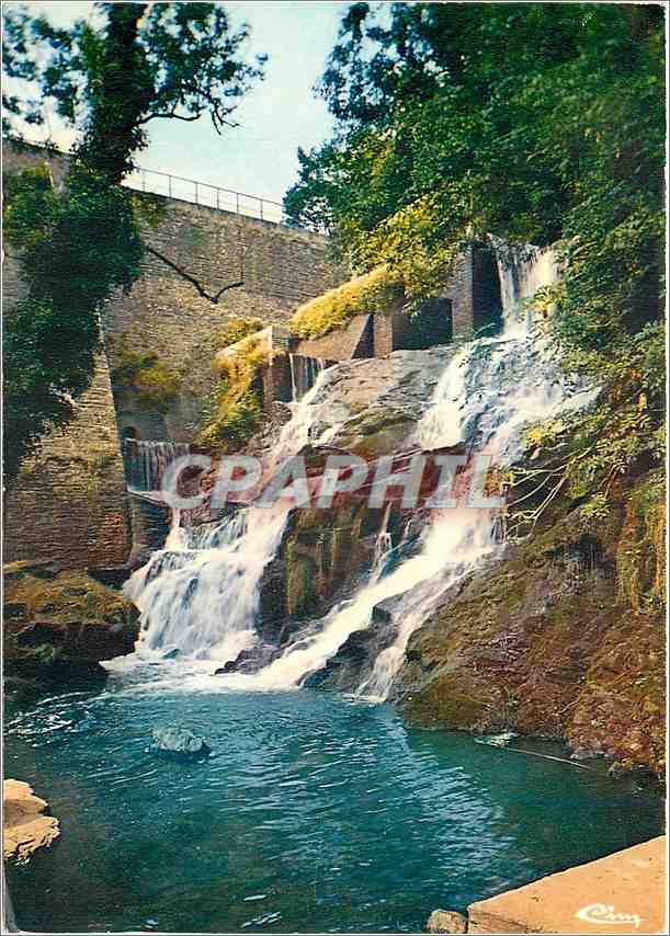 CPM Allineuc Cote d'Armor La Cascade Region Uzel Le Bodeo 