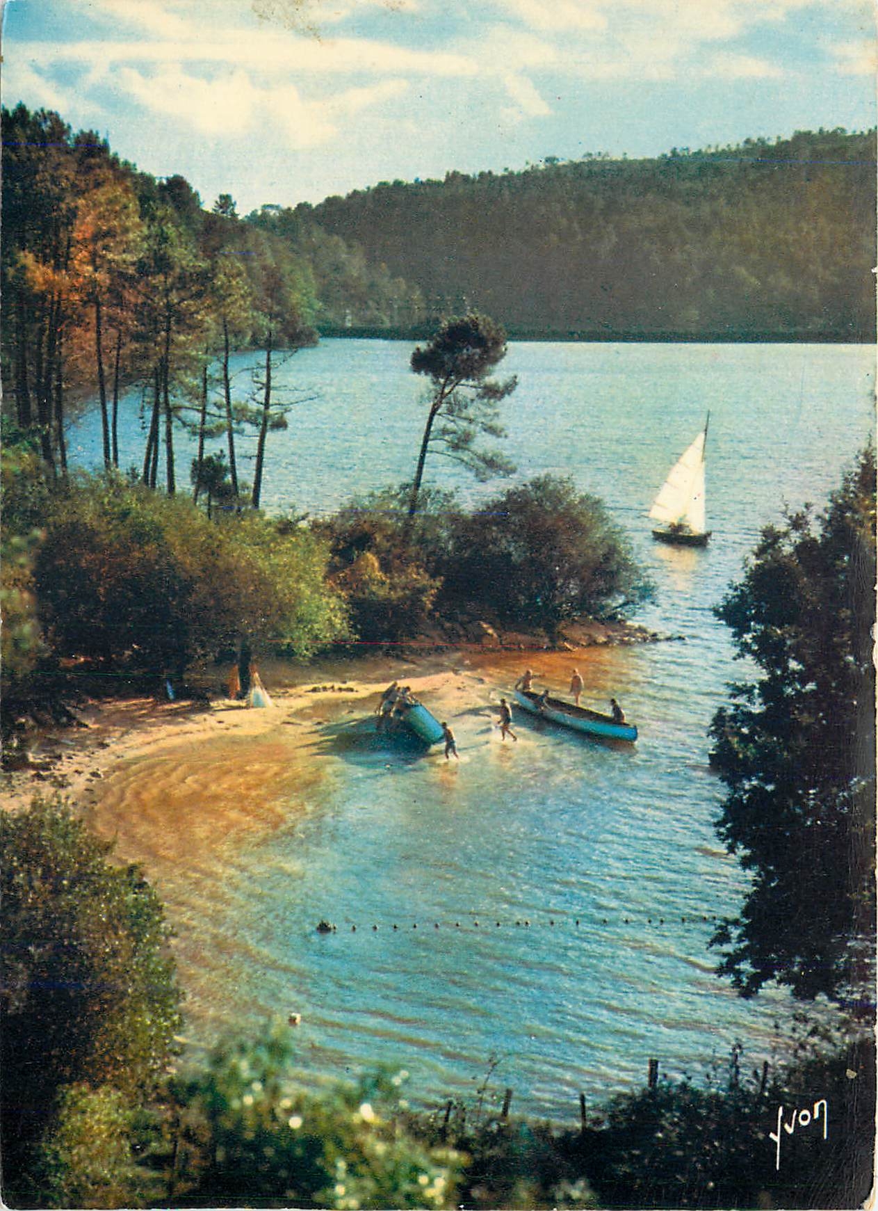 CPM La Bretagne Pittoresque Lac de Guerledan Cotes du Nord 