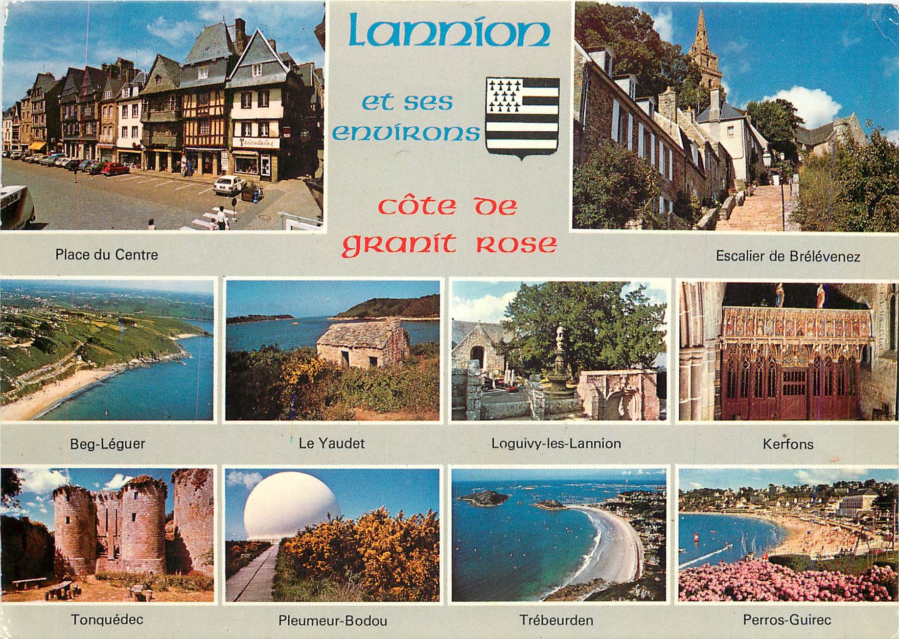CPM Lannion et ses Environs Cote de Granit Rose 