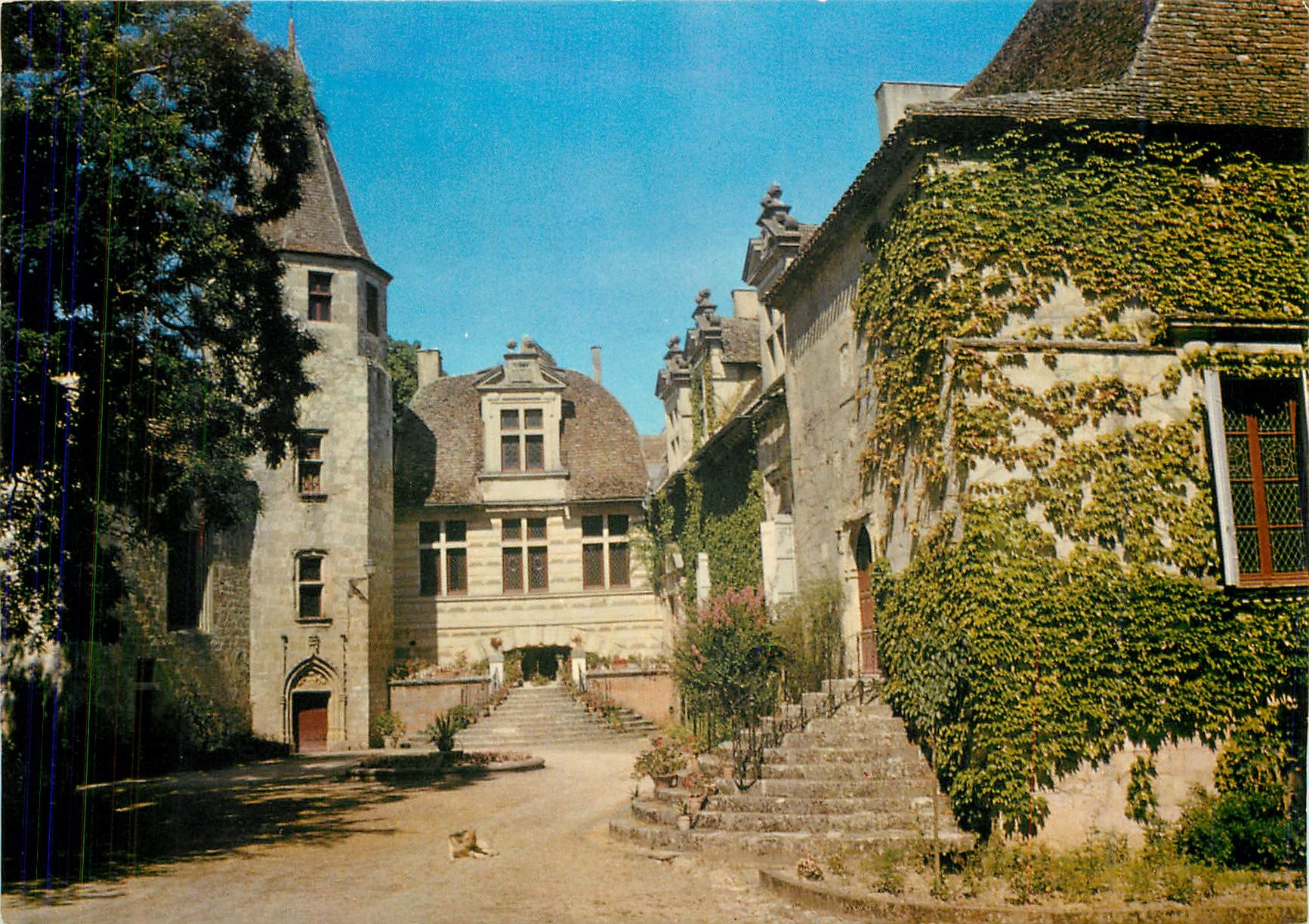 CPM Lauzun Lot et Garonne Le Chateau 