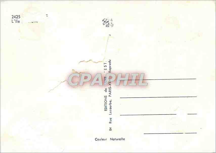 CPM Orne — Rückseite