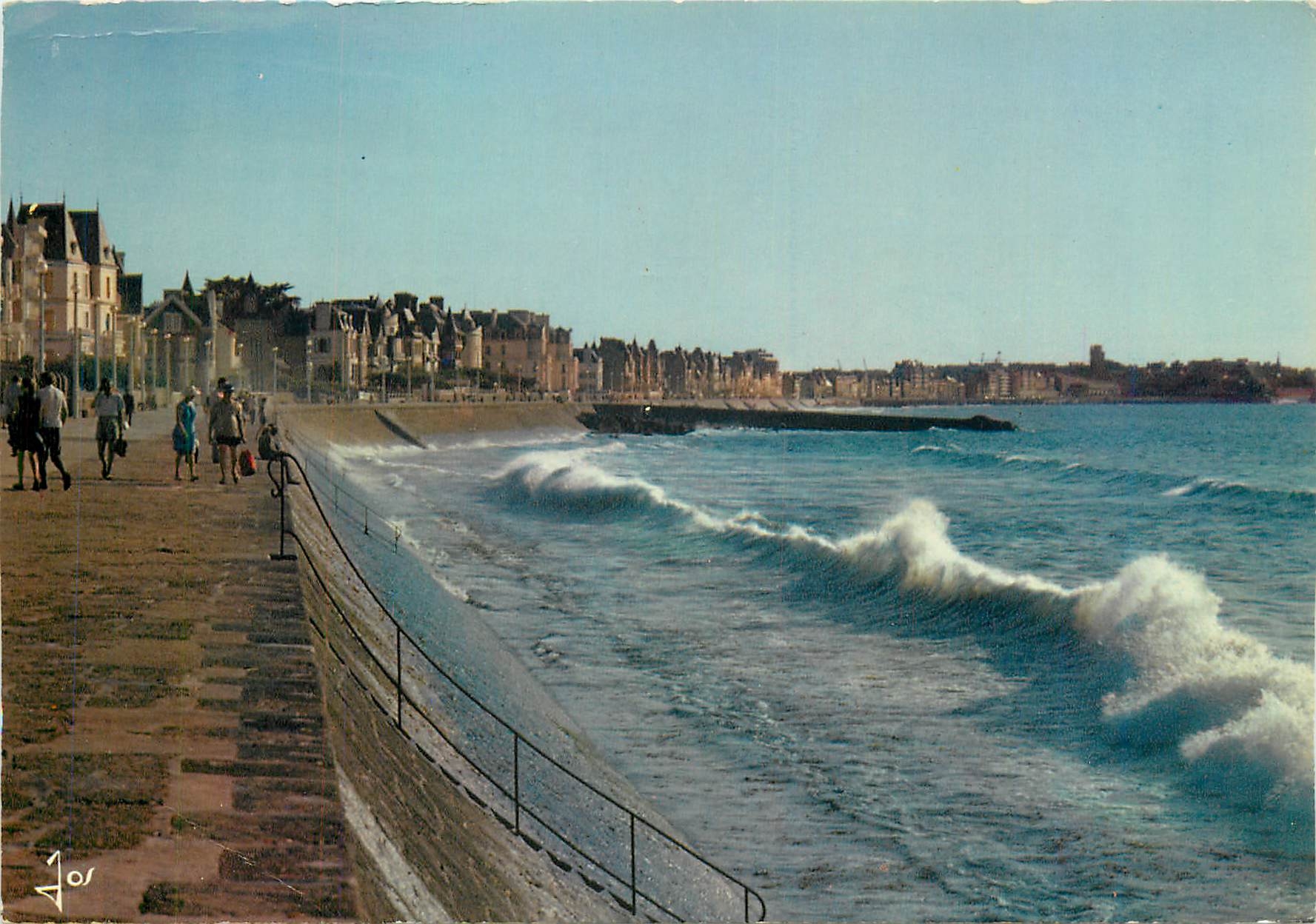 CPM Parame Saint Malo L et V Maree haute sur le Sillon 