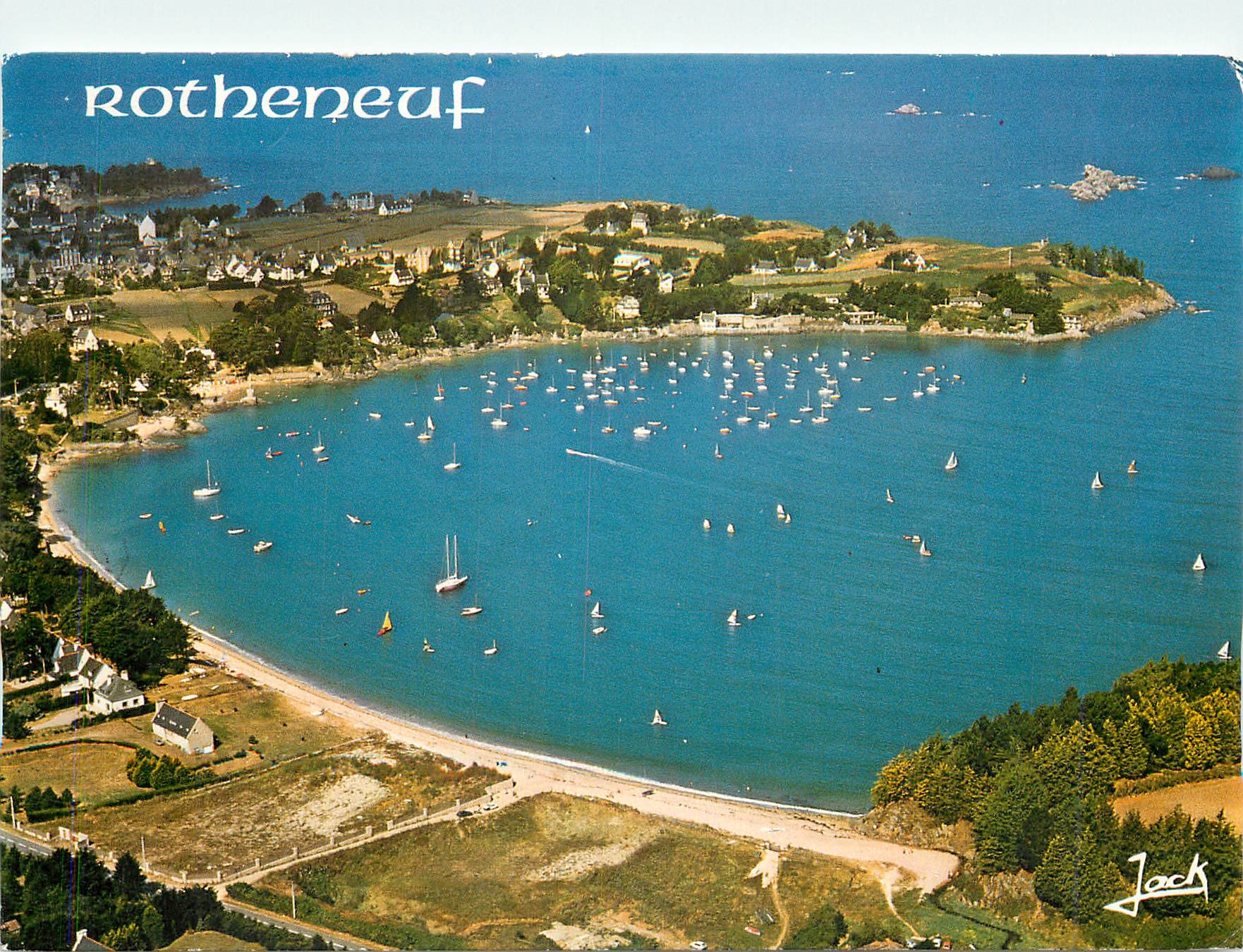 Rotheneuf — vue aérienne — Éditions d'Art 'Jack'