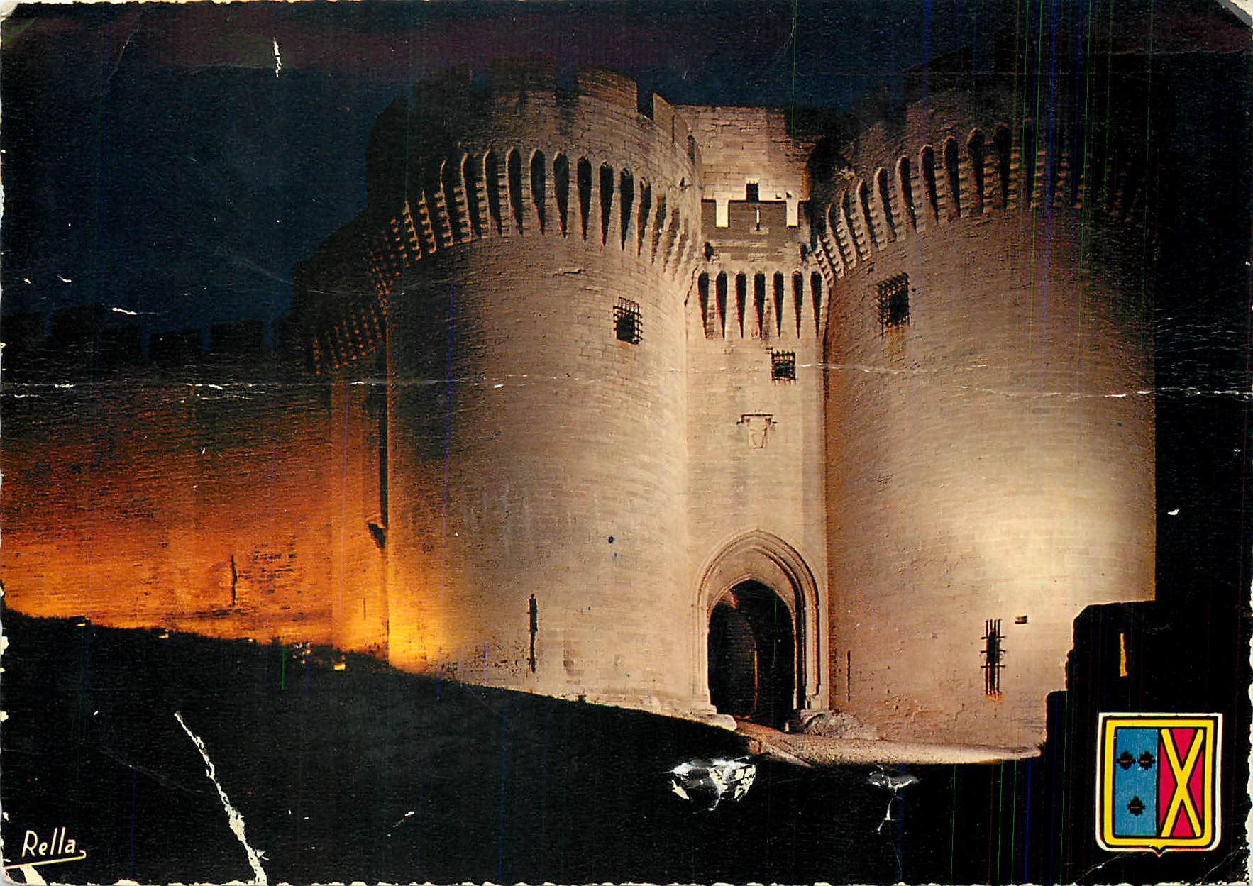 CPM Villeneuve les Avignon Gard Le Fort St Andre 