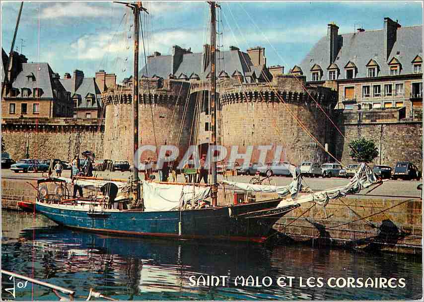 Saint-Malo et les Corsaires — Éditions d'Art Jos, n° MX 7509