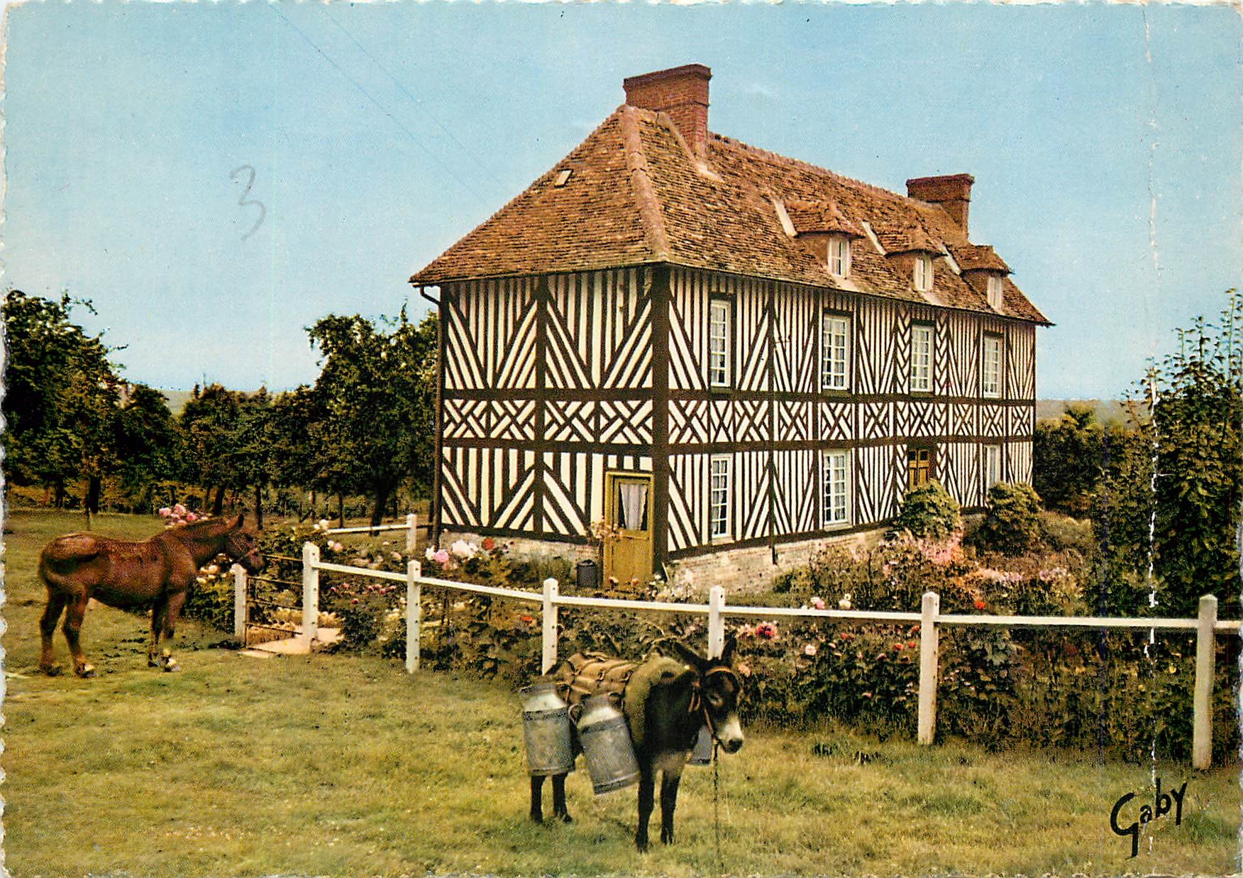 Maison à colombages — Normandie — Gaby