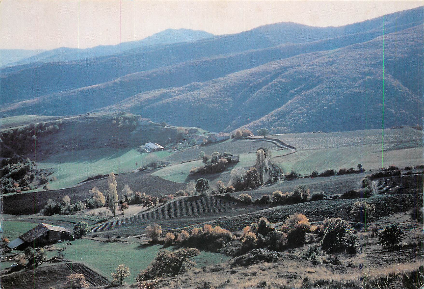 CPM Dessins et photos du Pays de Melan Haute Provence Vers le Castellard 