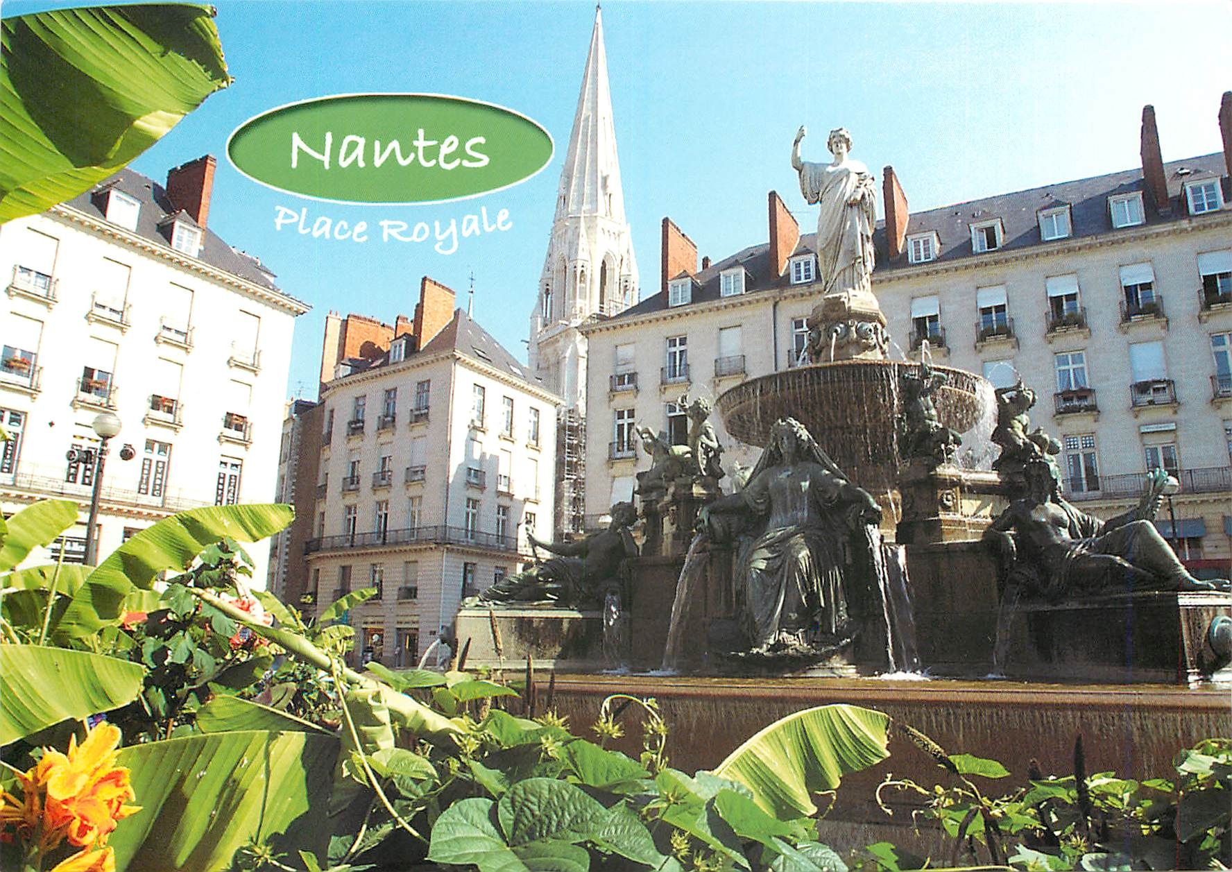 CPM Nantes Place Royale 