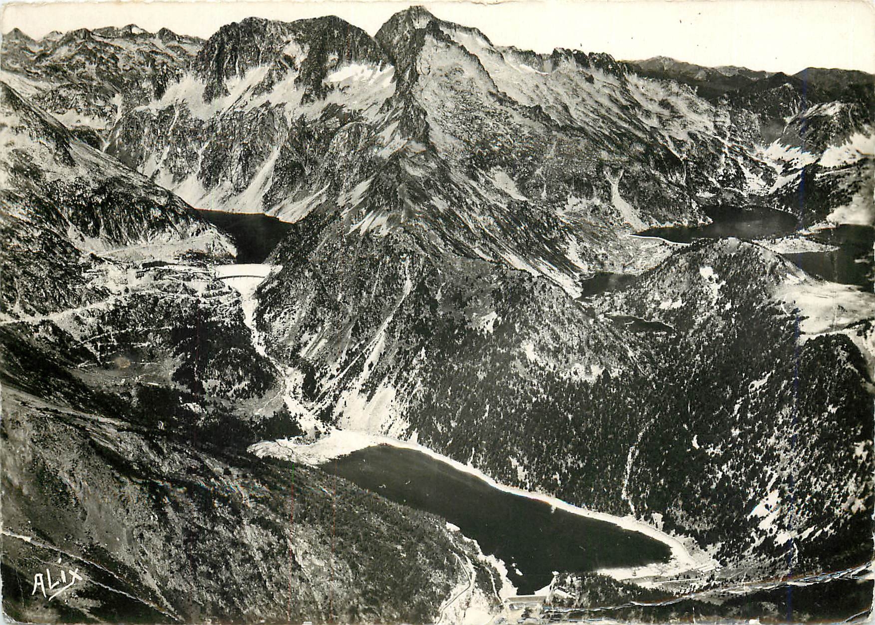 Lacs d'Oredon - Cap de Long — Vue aérienne — Éditions Aériennes COMIÉ — n° 32064