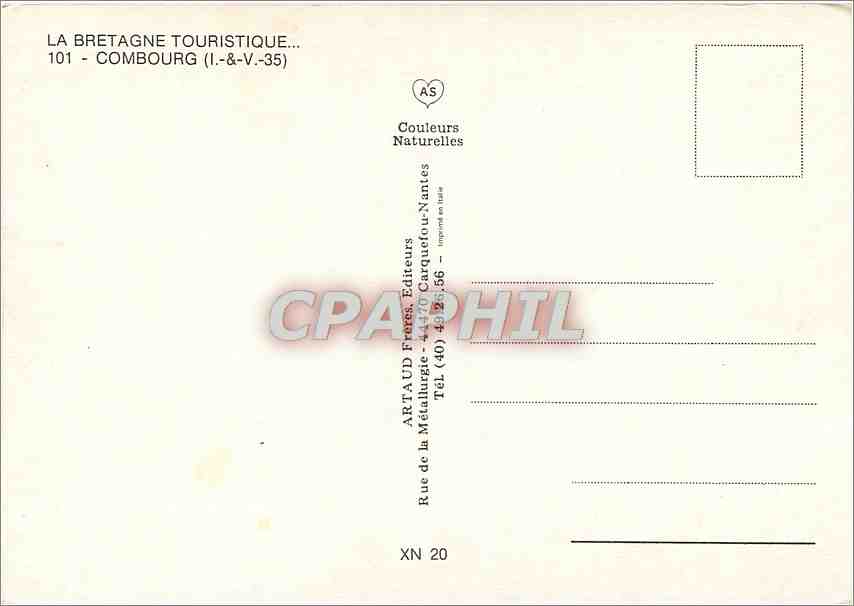 CPM Combourg  — Rückseite