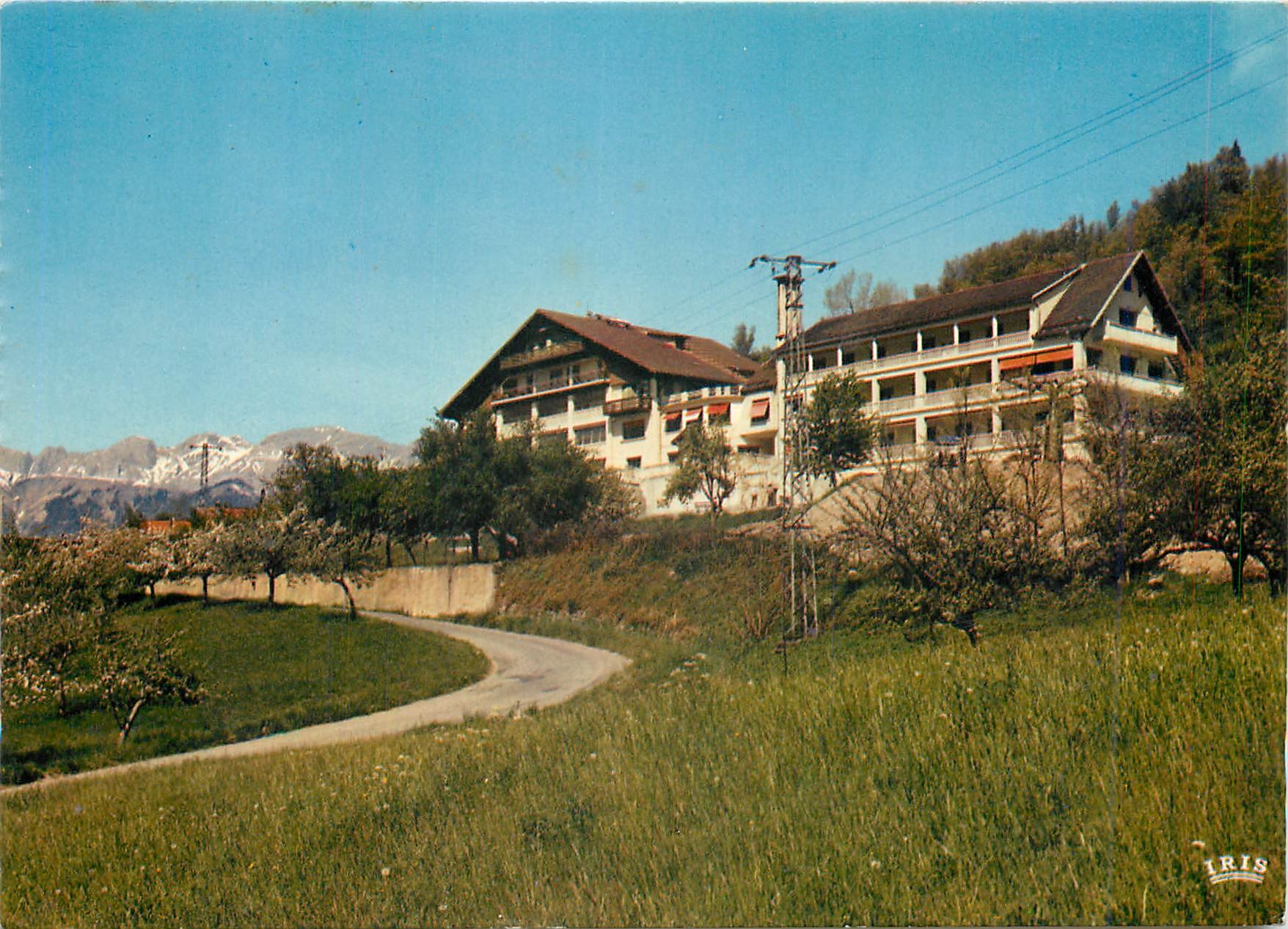 CPM Passy Haute Savoie Maison Familiale de Vacannes SNCF La Ravoire 