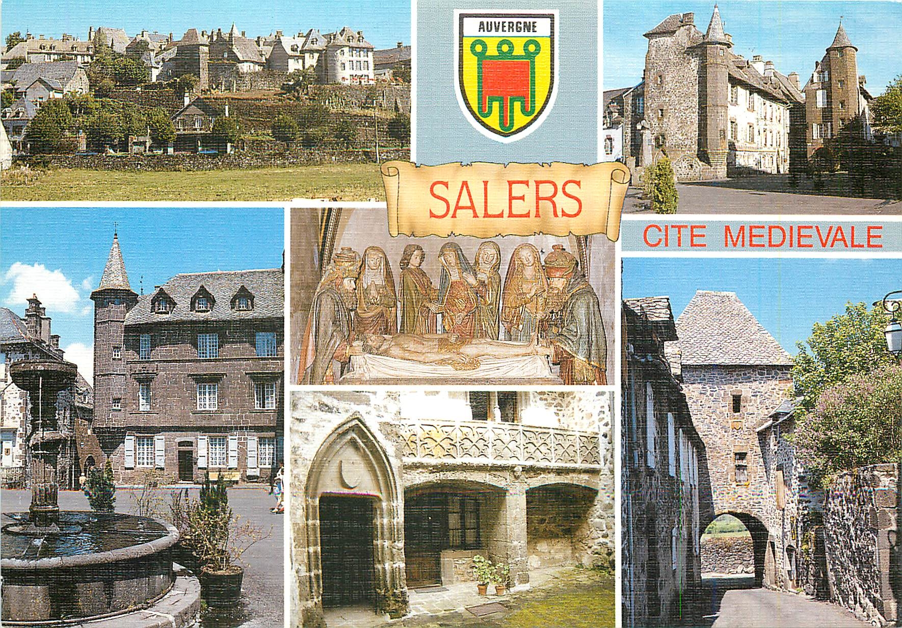 CPM Salers Cite Medievale 