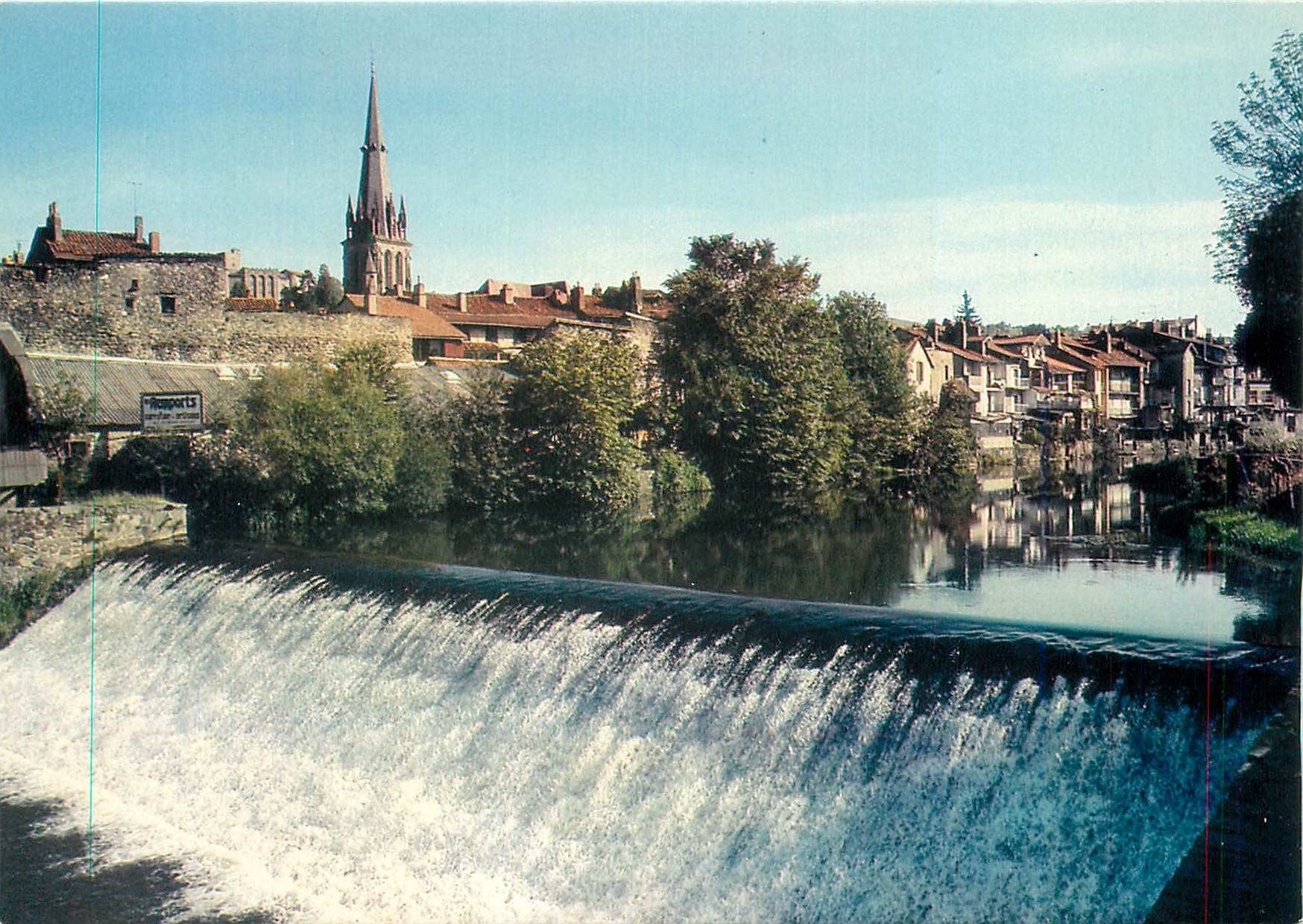 CPM Aurillac Cantal Les Bords de la Jordanne 