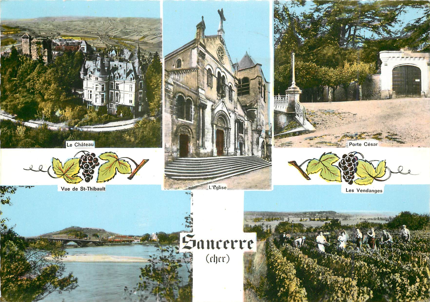 CPM Sancerre cher 