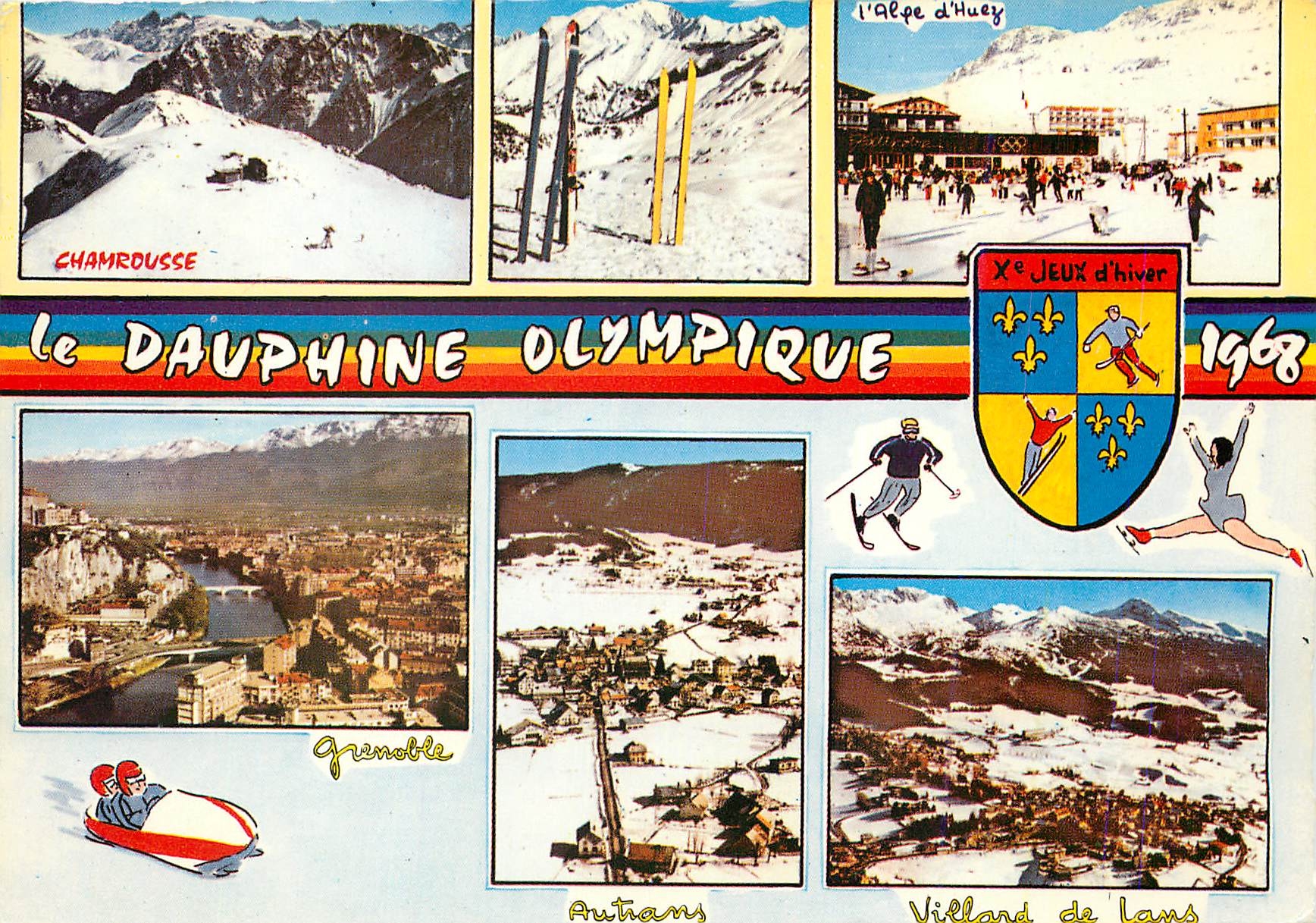 CPM Le Dauphine Olympique  Jeux Olympiques 1968
