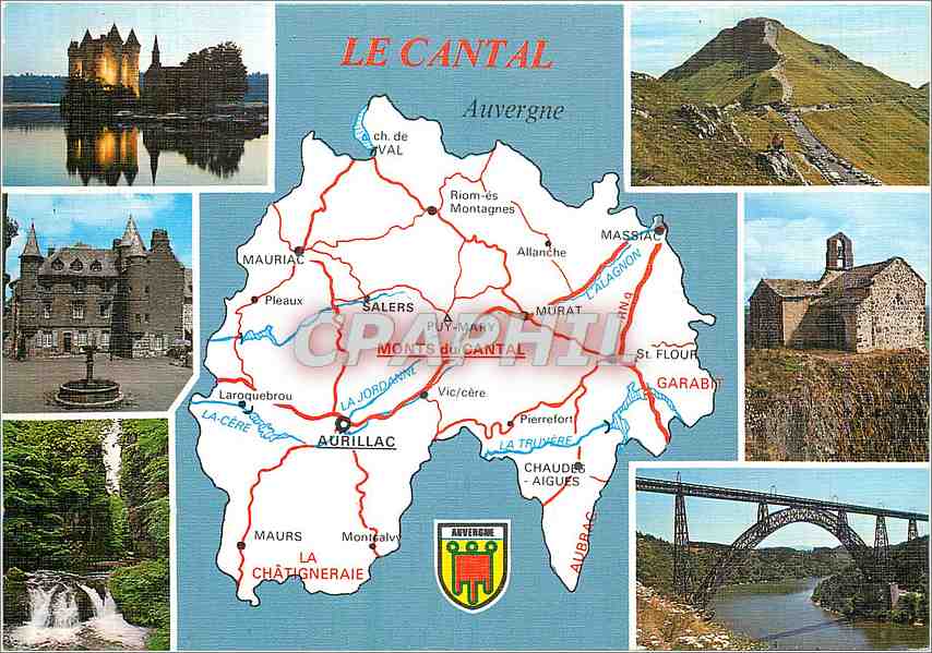 CPM Le Cantal Auvergne 