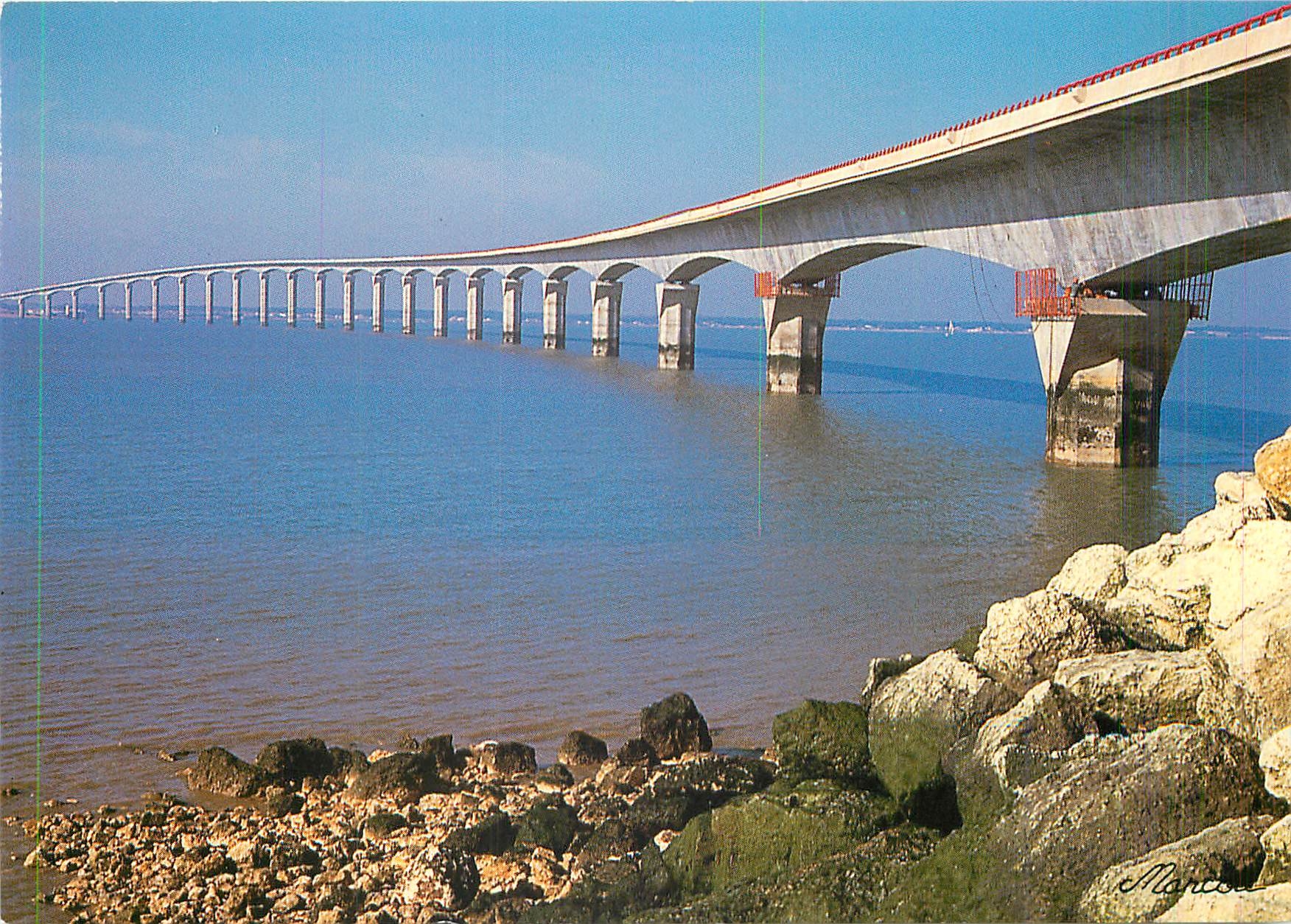 CPM Le Pont de l'Ile De Re Bouygues 