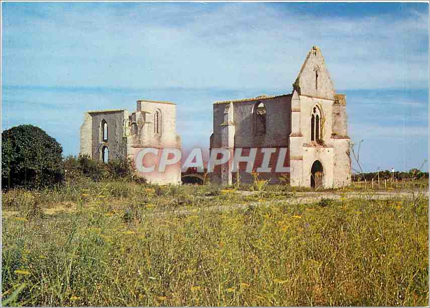 CPM Ile De Re Ruines de l'Ancienne Abbaye des Chateliers 