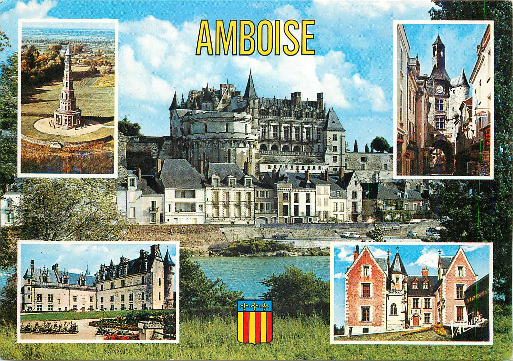 CPM Amboise Indre et Loire Le Chateau du XV 