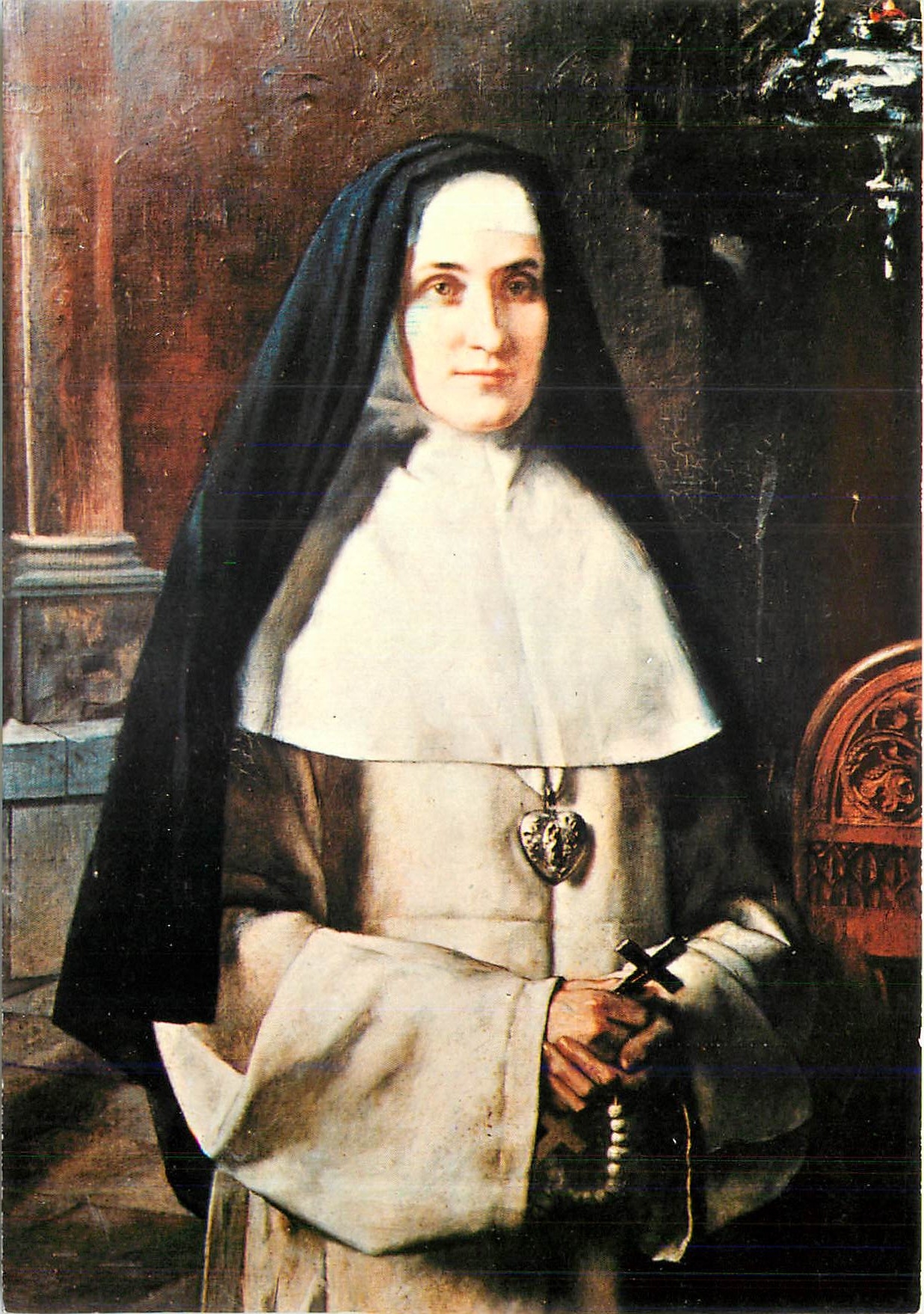 CPM Maison Mere du Bon Pasteur d'Angers Sœur Marie du Divin Cœur Maria Droste 