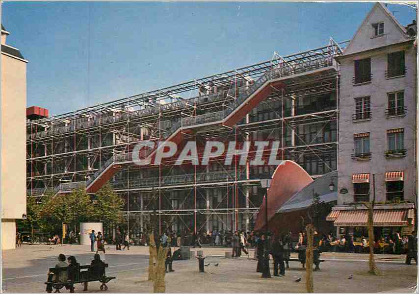 CPM Paris Centre National d'Art et de Culture Georges Pompidou 