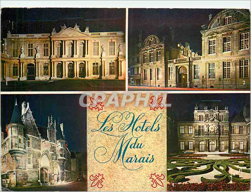 CPM Paris Les Hotels du Marais Hotel de Soubise 