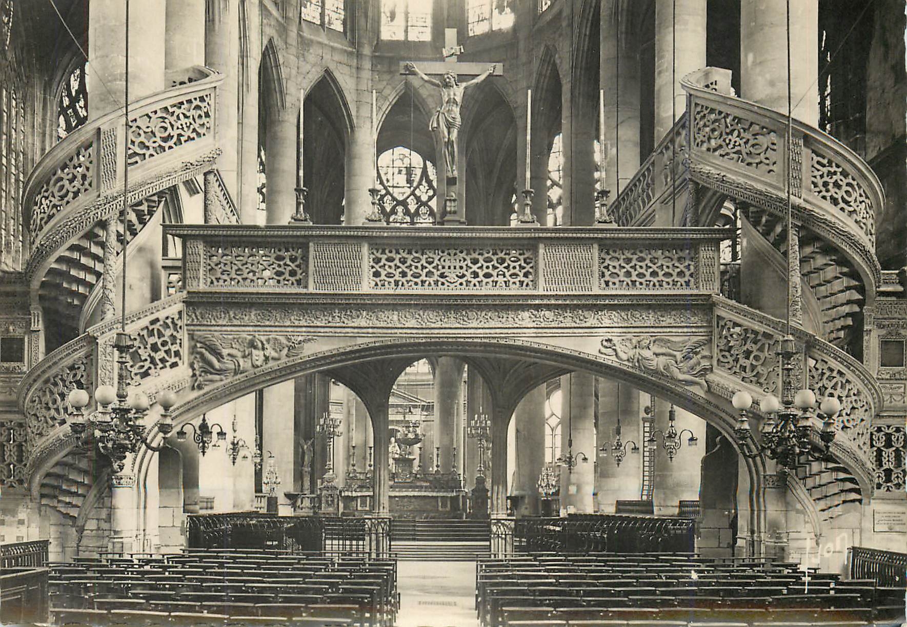 CPM Paris Eglise St Etienne du Mont Le Jube 