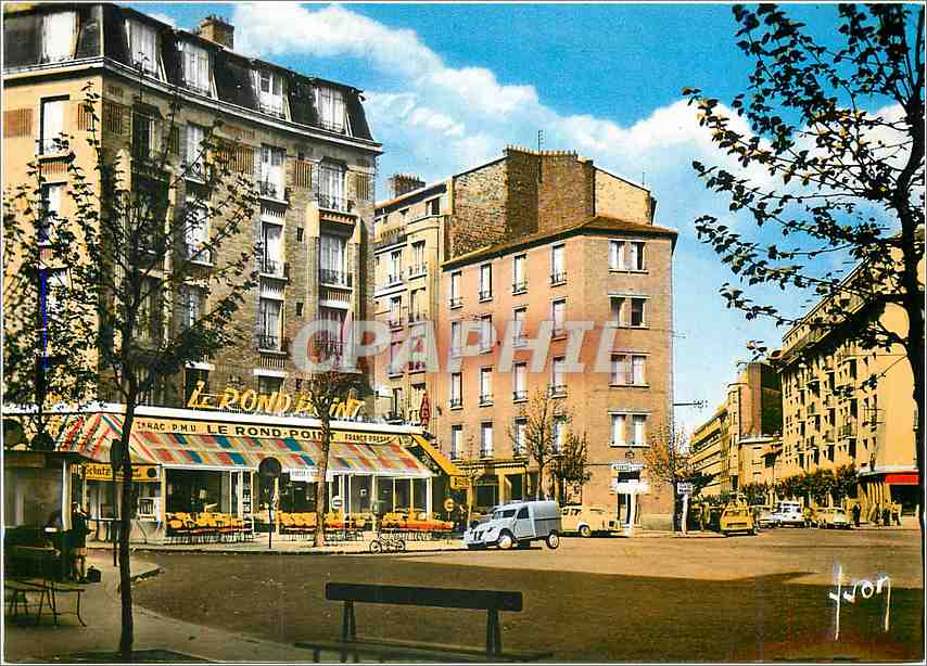 CPM Montrouge Hts de Seine Place Jean Jaures 