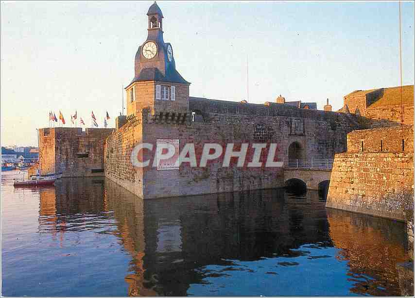 CPM Concarneau Finistere Konk Kerne La Ville Close et son beffroi 