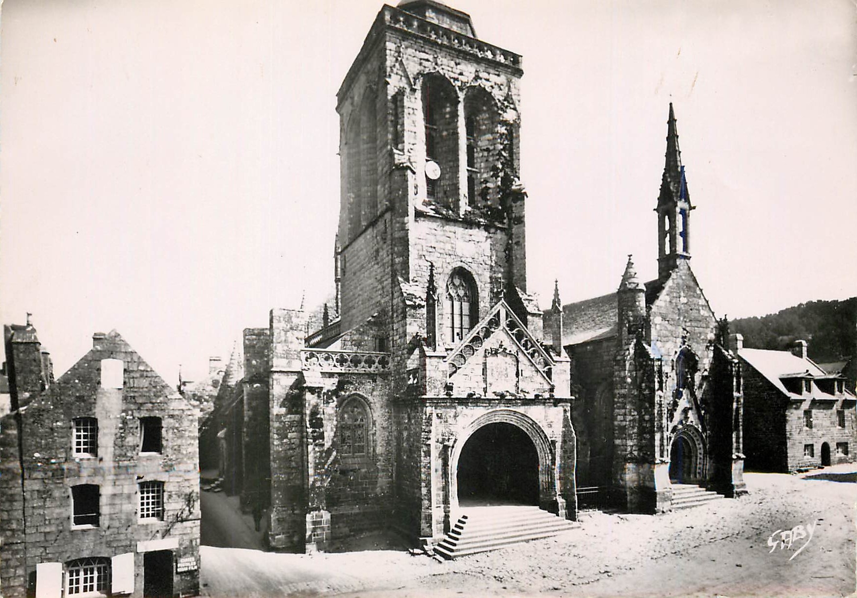 L'église (XVe s.) et chapelle du Pényty (XVIe s.) à Locronan — Éditeur Gaby, n°3