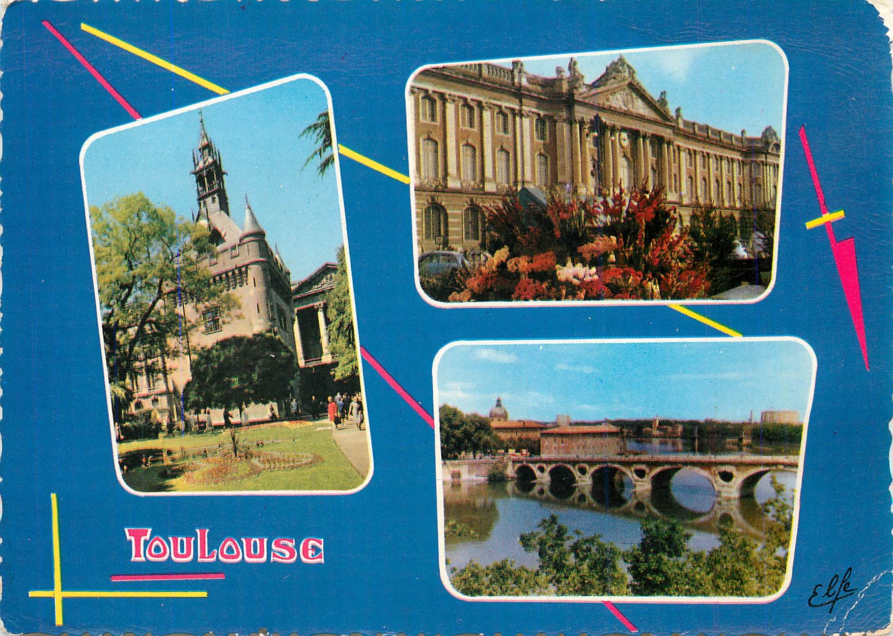 CPM Toulouse Ville d'Art Cite des Violettes Donjon du Capitole 